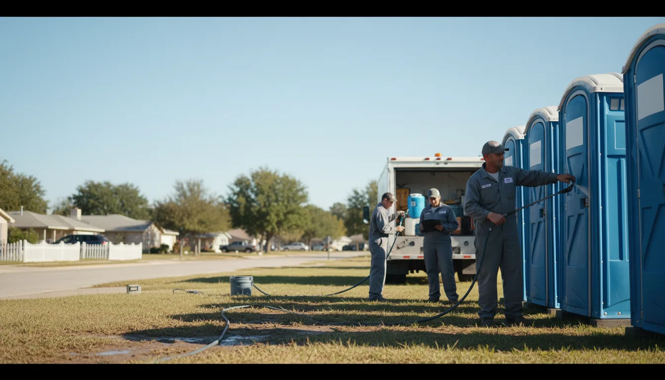 Long-Term Portable Toilet Rental in Rosie, AR near me